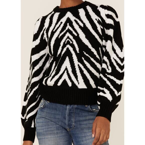 Wrangler Retro Zebra Print Sweater XXL - Picture 1 of 8